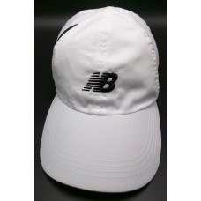 WOMEN&apos;S NEW BALANCE lightweight white adjustable cap / hat  eb-42621963